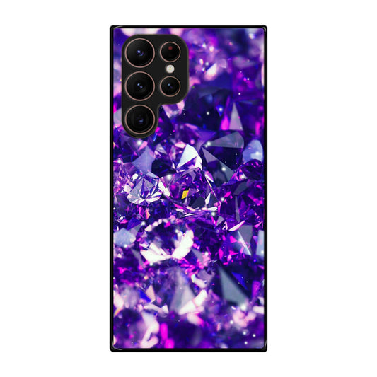 Purple Crystal Galaxy S22 Ultra 5G Case