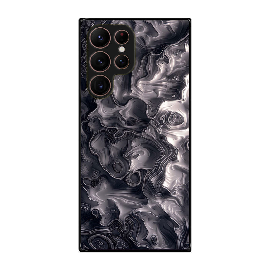 Quicksilver Abstract Art Galaxy S22 Ultra 5G Case