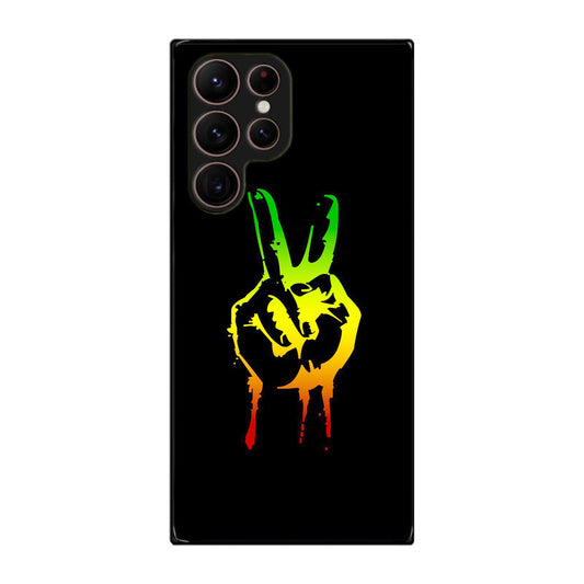 Reggae Peace Galaxy S22 Ultra 5G Case