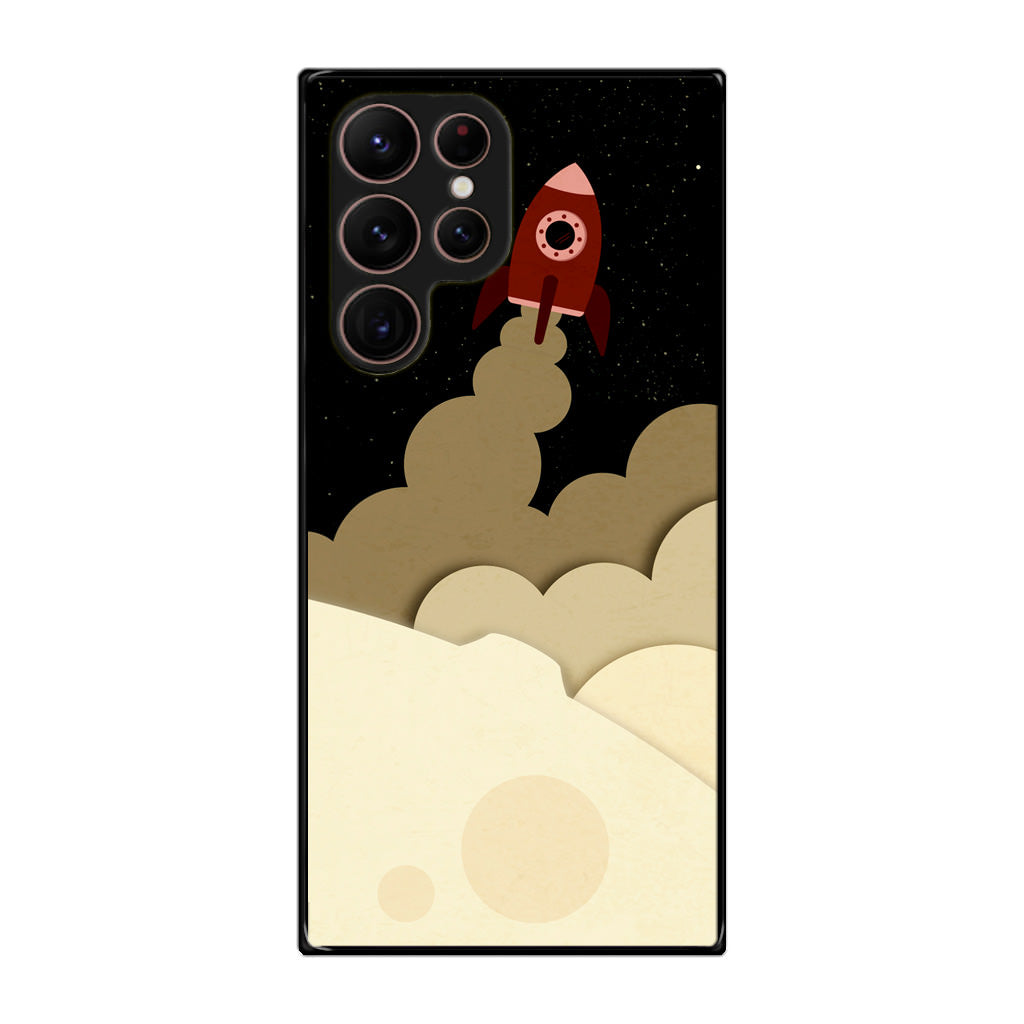 Rocket Ship Galaxy S22 Ultra 5G Case