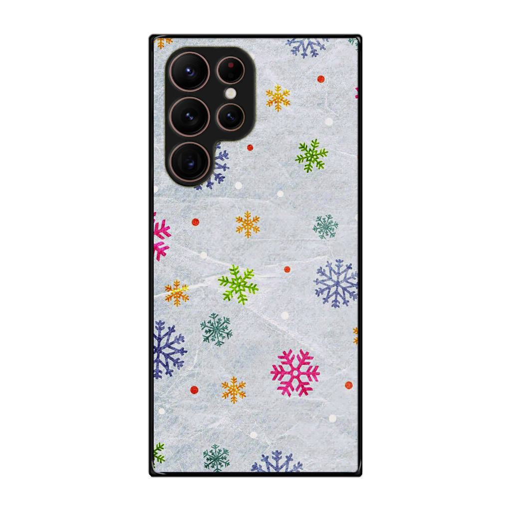 Snowflake Galaxy S22 Ultra 5G Case