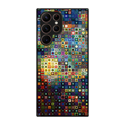 Starry Night Tiles Galaxy S22 Ultra 5G Case