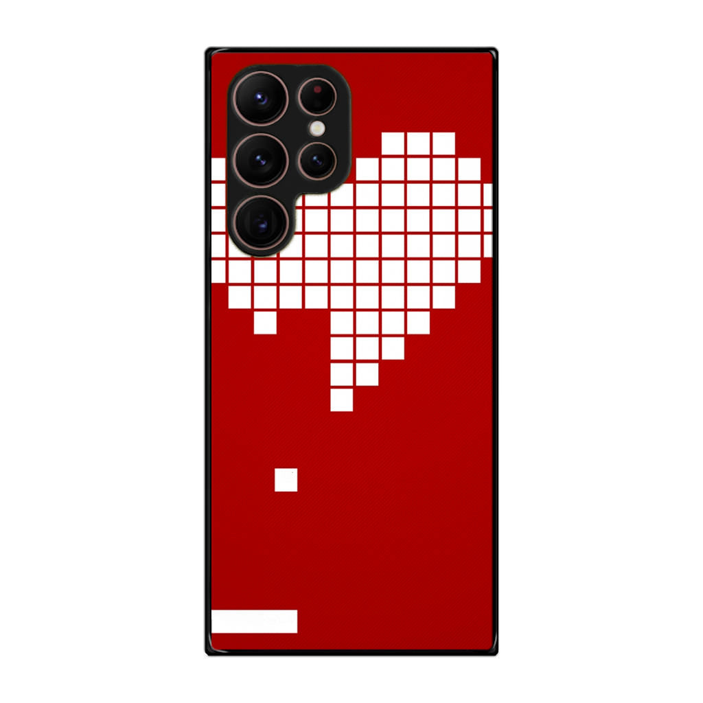 Tetris Heart Galaxy S22 Ultra 5G Case