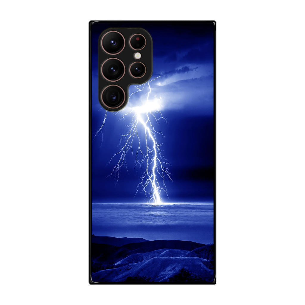 Thunder Over The Sea Galaxy S22 Ultra 5G Case