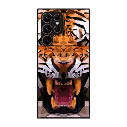 Tiger Polygon Galaxy S22 Ultra 5G Case