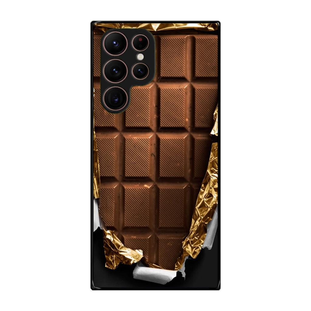 Unwrapped Chocolate Bar Galaxy S22 Ultra 5G Case