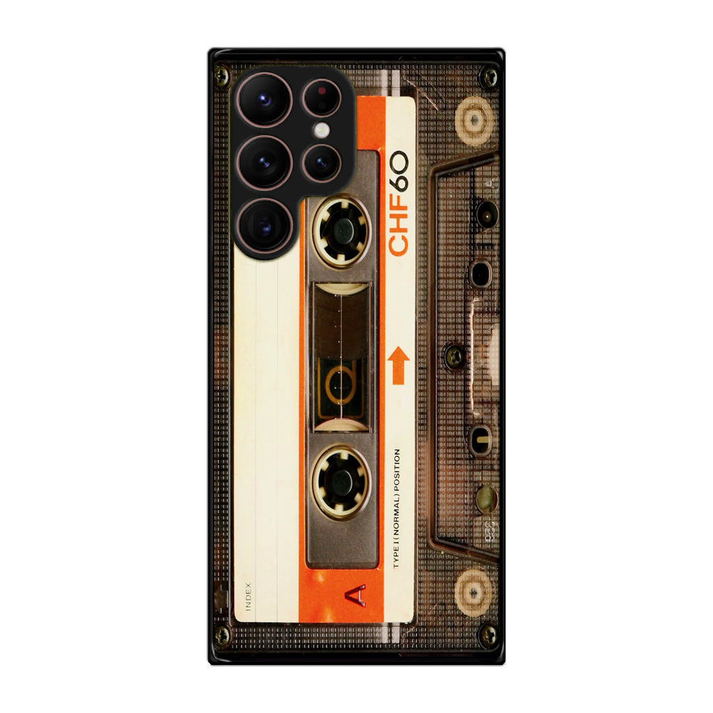 Vintage Audio Cassette Galaxy S22 Ultra 5G Case