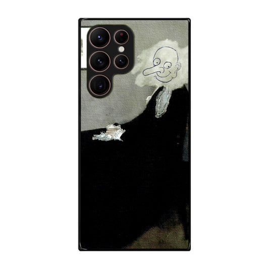 Whistler's Mother by Mr. Bean Galaxy S22 Ultra 5G Case