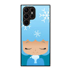 Winter Afro Girl Galaxy S22 Ultra 5G Case