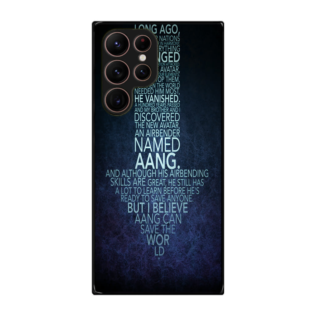 Avatar Quotes Galaxy S22 Ultra 5G Case