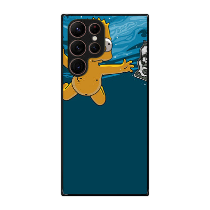 Bart Swimming For Money Galaxy S22 Ultra 5G Case