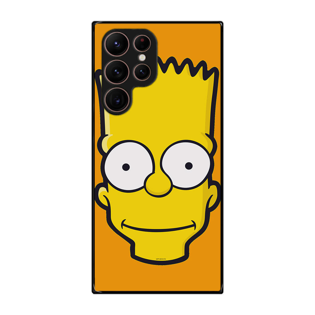 Bart Yellow Face Galaxy S22 Ultra 5G Case