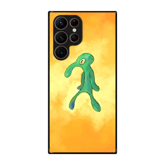 Bold and Brash Squidward Painting Galaxy S22 Ultra 5G Case