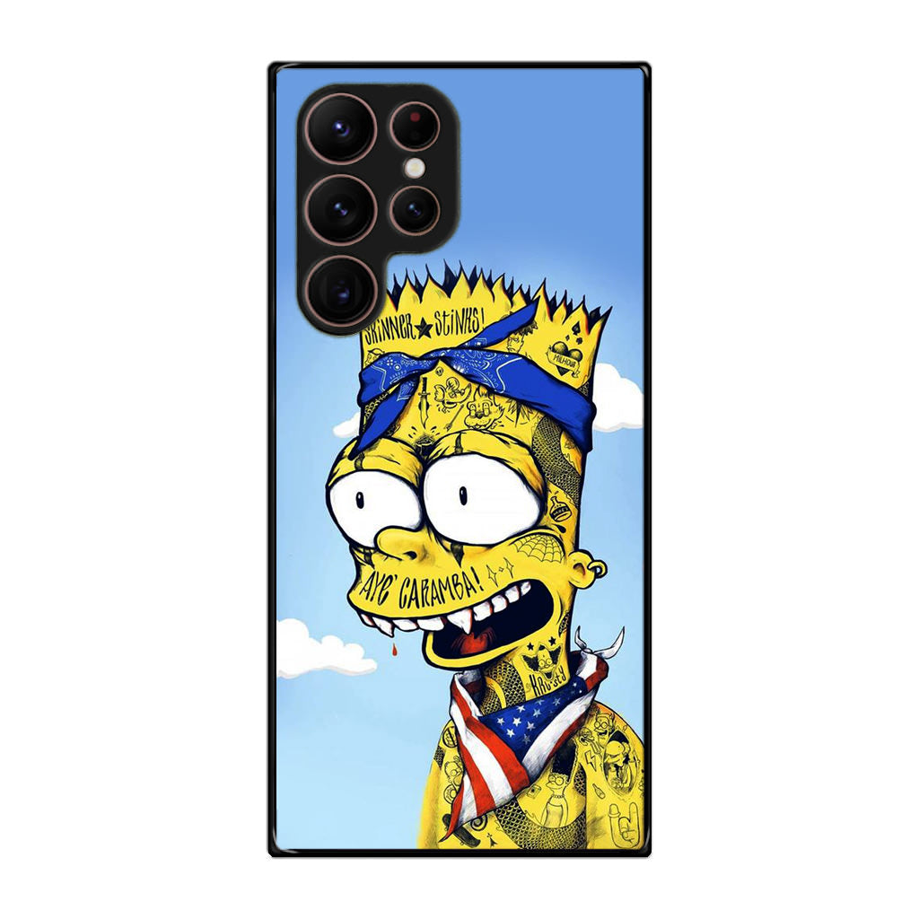 Bootleg Bart Galaxy S22 Ultra 5G Case