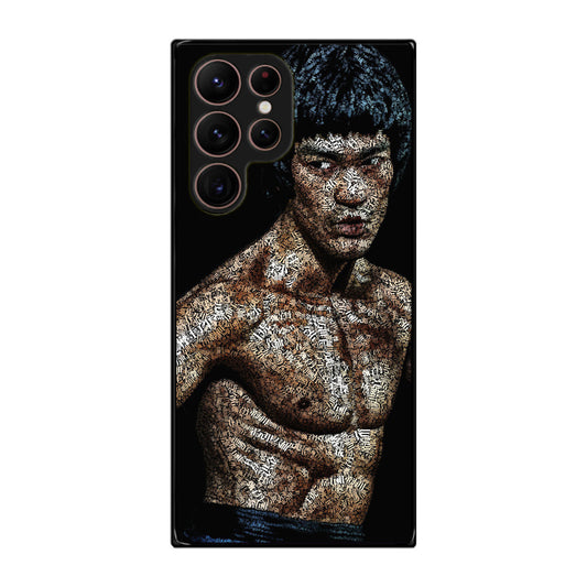 Bruce Lee Typograph Galaxy S22 Ultra 5G Case