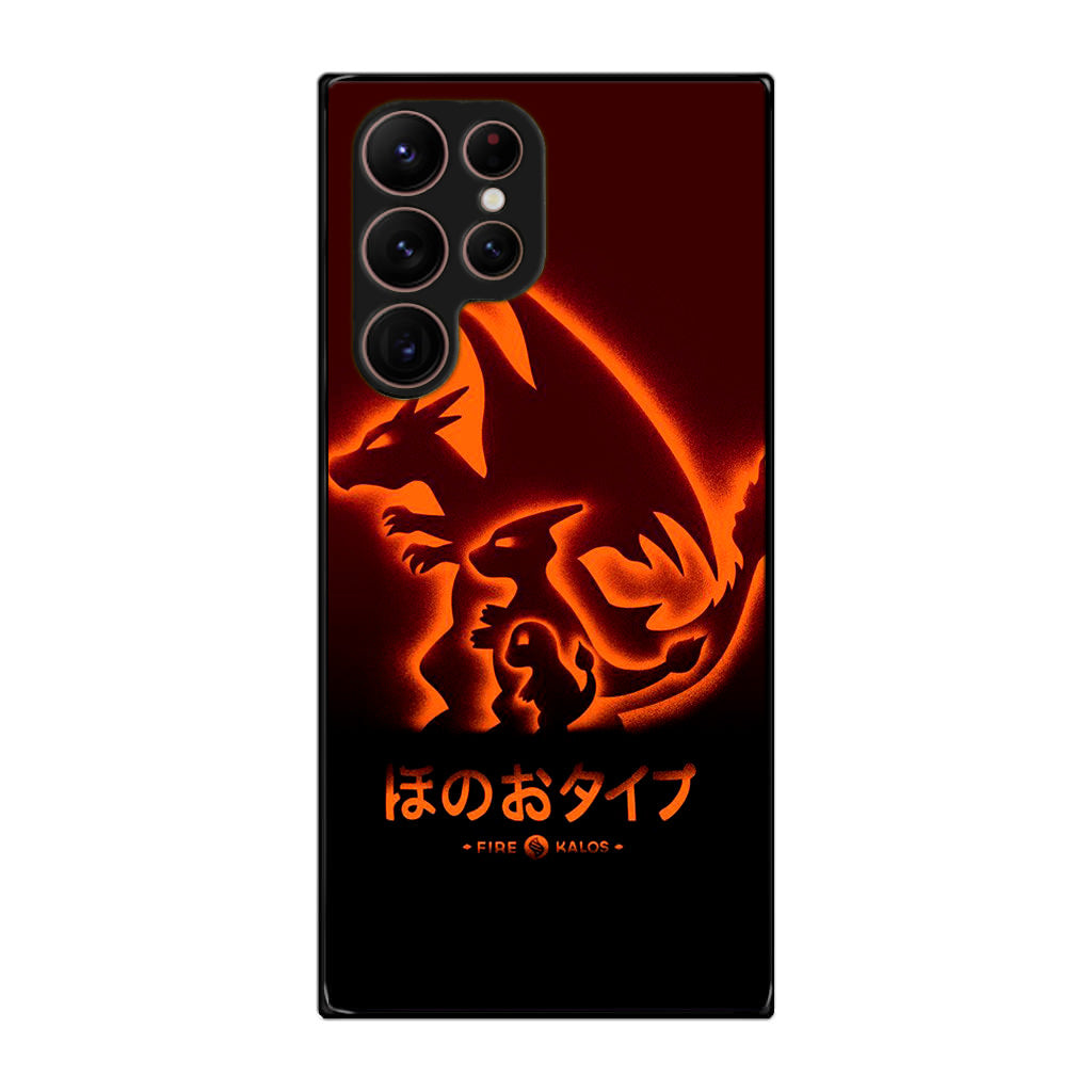 Charmander Charizard Galaxy S22 Ultra 5G Case