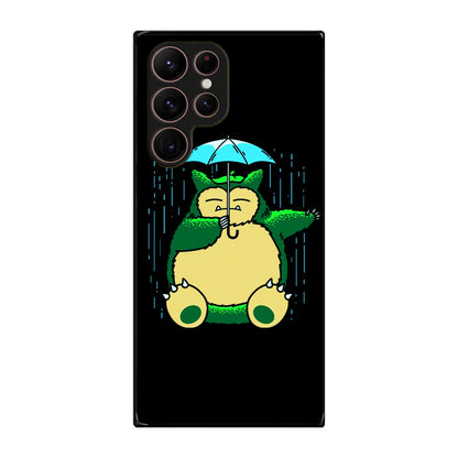 Cute Snorlax Umbrella Galaxy S22 Ultra 5G Case