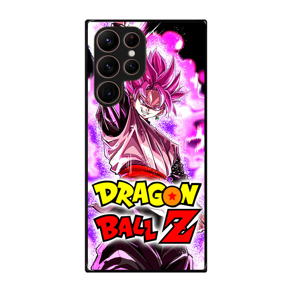 Dragon Ball Z Son Goku Black Rose Saiyan Galaxy S22 Ultra 5G Case