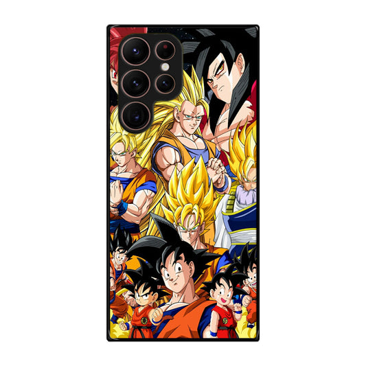 Dragon Ball Z Son Goku Transformation Galaxy S22 Ultra 5G Case