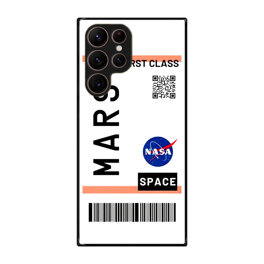 First Class Ticket To Mars Galaxy S22 Ultra 5G Case