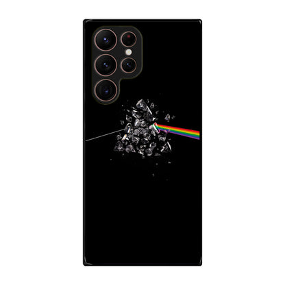 Glass Broken Light Refraction Galaxy S22 Ultra 5G Case