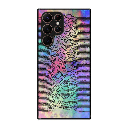 Joy Division Unknown Pleasures Colorful Galaxy S22 Ultra 5G Case