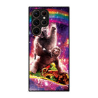 LLama Sloth And Cat Playing Together Galaxy S22 Ultra 5G Case