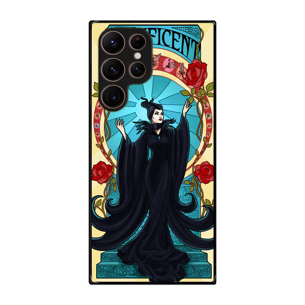 Maleficent With Flower Galaxy S22 Ultra 5G Case