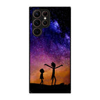 Morty Space Nebula Galaxy S22 Ultra 5G Case