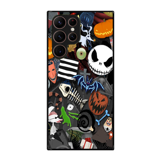 Nightmare Before Chrismast Collage Galaxy S22 Ultra 5G Case