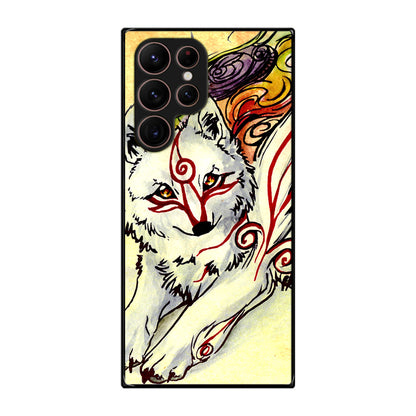 Okami Amaterasu Galaxy S22 Ultra 5G Case