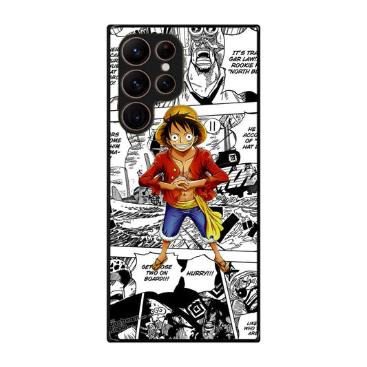 One Piece Luffy Comics Galaxy S22 Ultra 5G Case