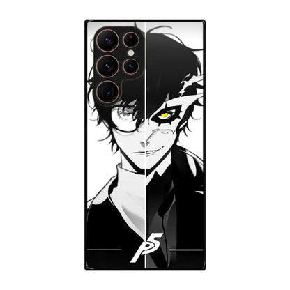 Protagonist Transform Black White Galaxy S22 Ultra 5G Case