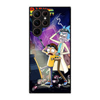 Rick And Morty Back To The Future Galaxy S22 Ultra 5G Case