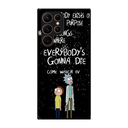 Rick And Morty Quotes Galaxy S22 Ultra 5G Case