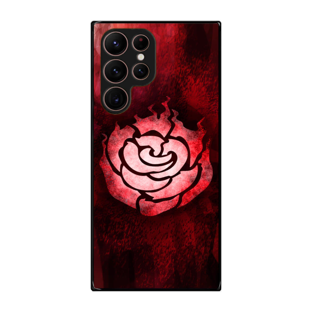 RWBY Ruby Rose Symbol Galaxy S22 Ultra 5G Case