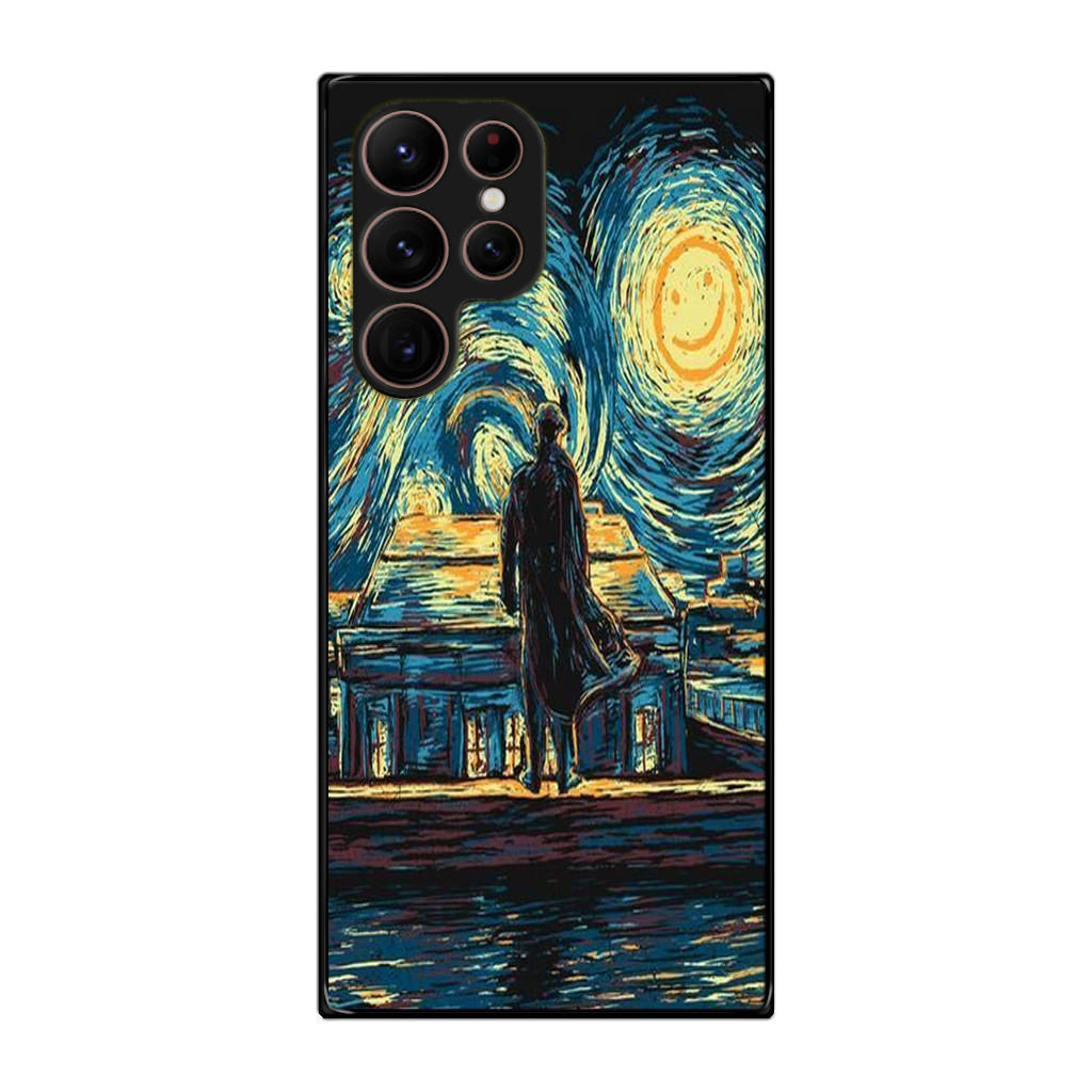 Sherlock Starry Night Galaxy S22 Ultra 5G Case