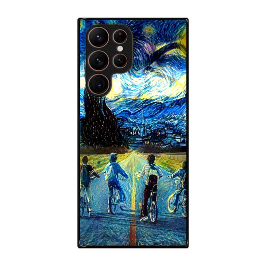 Stranger At Starry Night Galaxy S22 Ultra 5G Case