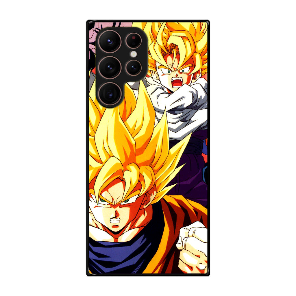 Super Saiyan Goku And Gohan Galaxy S22 Ultra 5G Case