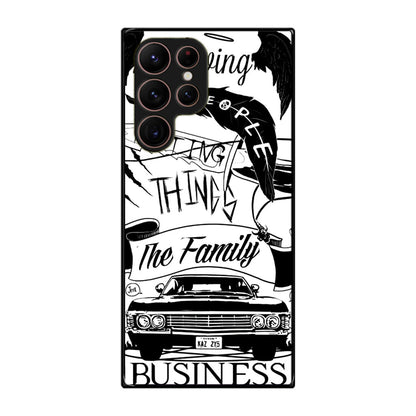 Supernatural Family Business Saving People Galaxy S22 Ultra 5G Case