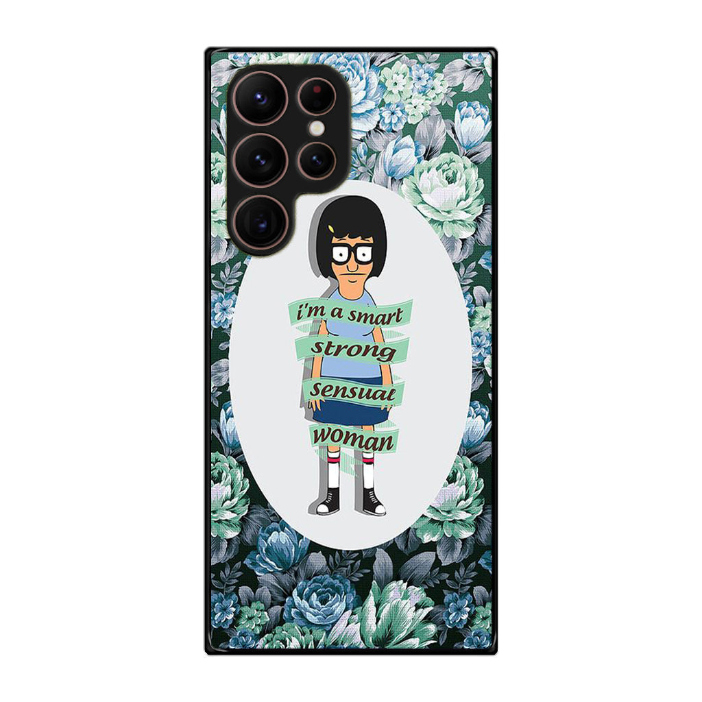 Tina Belcher Flower Woman Quotes Galaxy S22 Ultra 5G Case