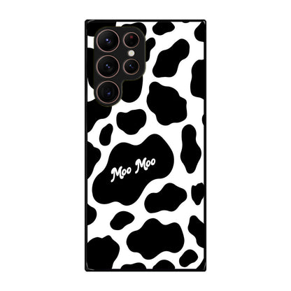 Moo Moo Pattern Galaxy S22 Ultra 5G Case