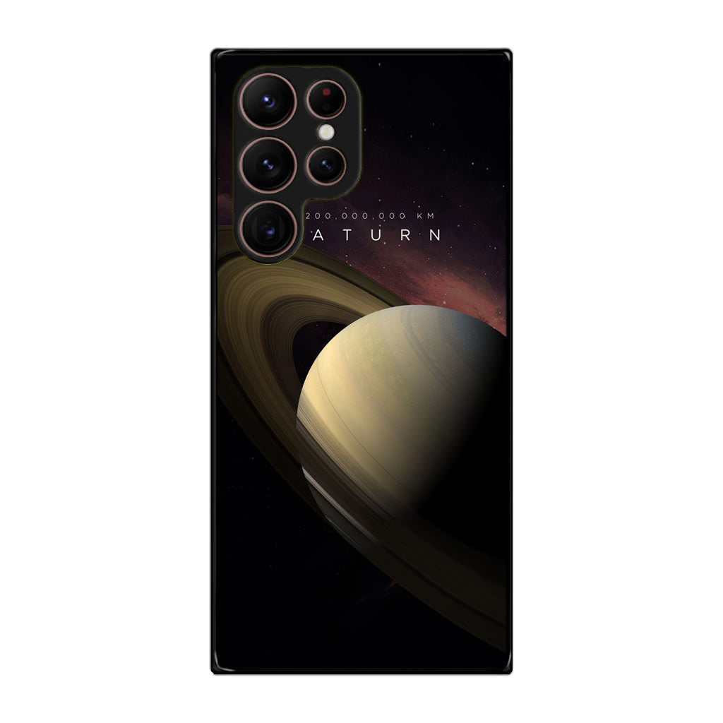 Planet Saturn Galaxy S22 Ultra 5G Case