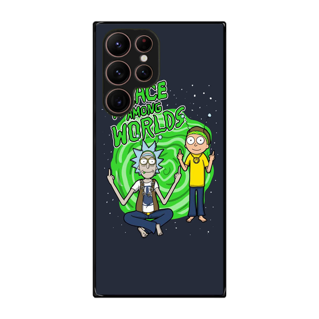 Rick And Morty Peace Among Worlds Galaxy S22 Ultra 5G Case