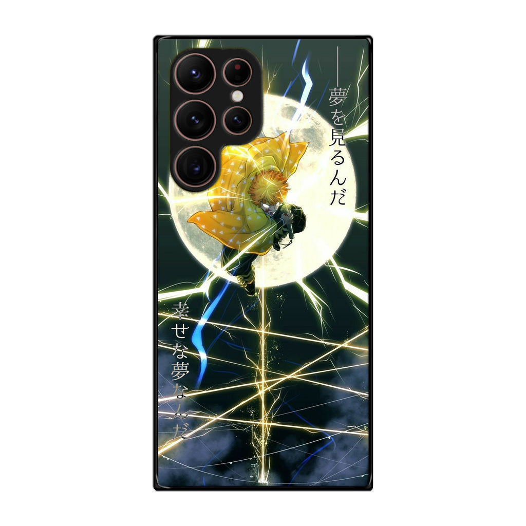 Zenitsu Demon Slayer Galaxy S22 Ultra 5G Case