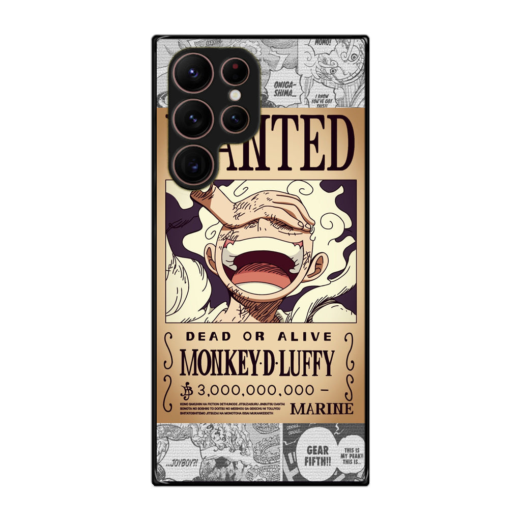 Gear 5 Wanted Poster Galaxy S22 Ultra Case