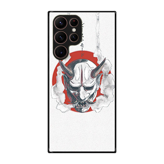 Japanese Oni Mask Galaxy S22 Ultra Case