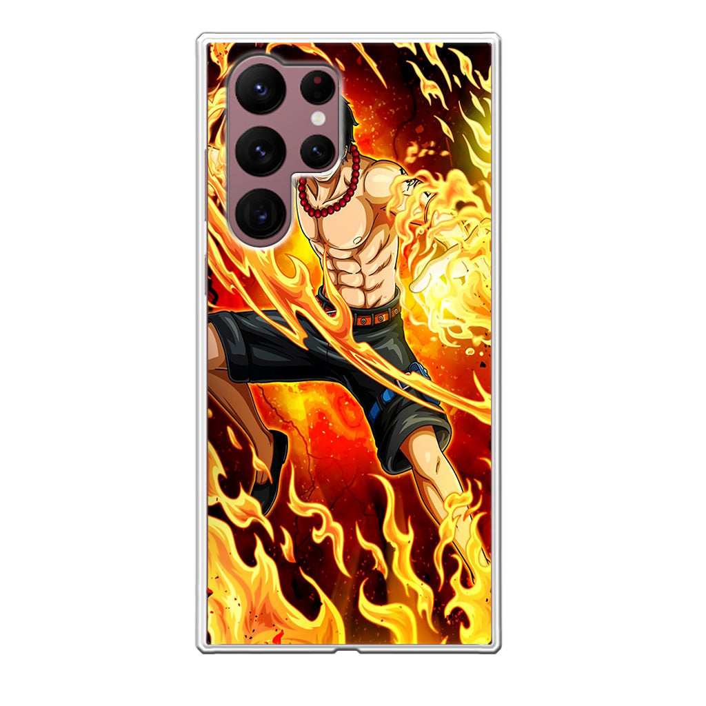 Ace Fire Fist Galaxy S22 Ultra 5G Case