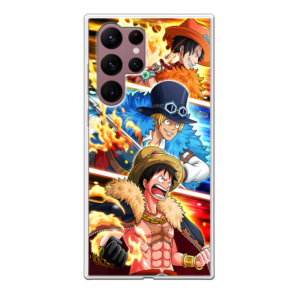 Ace Sabo Luffy Galaxy S22 Ultra 5G Case