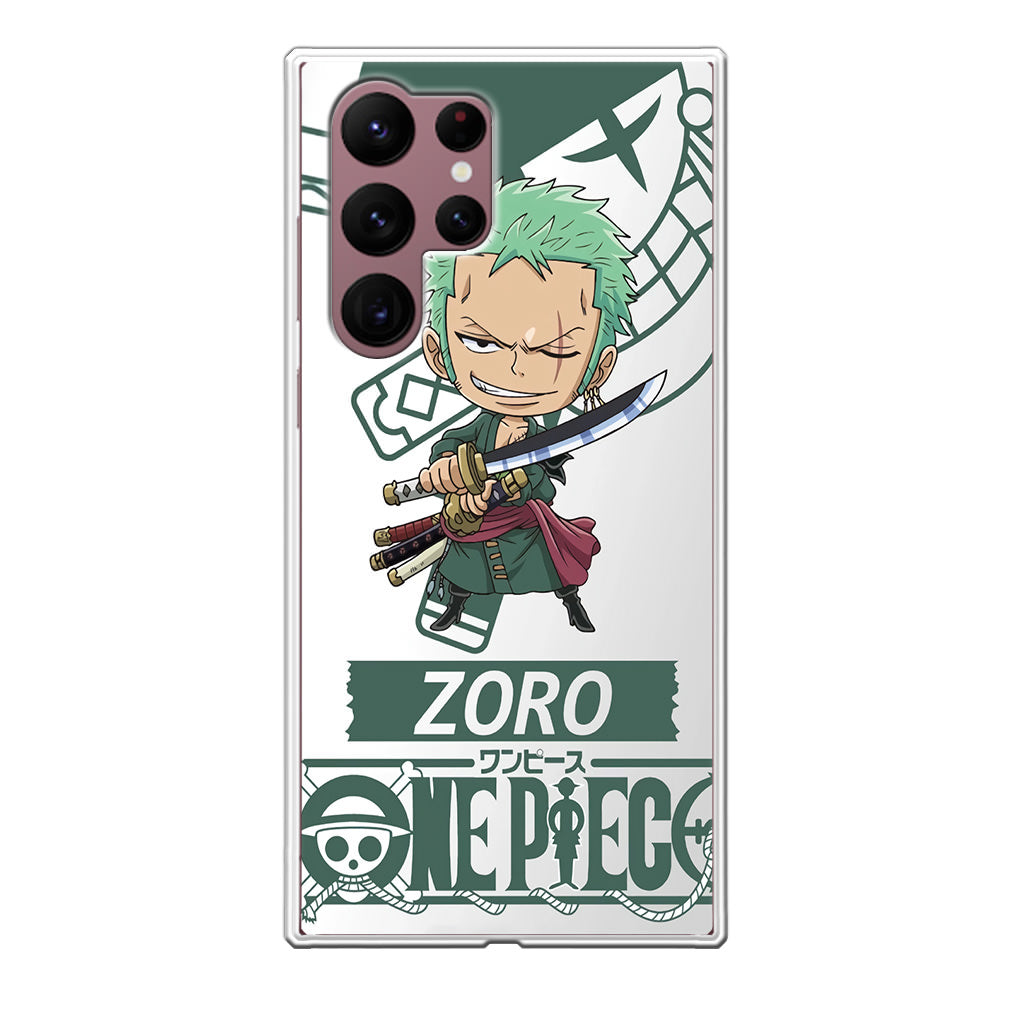 Chibi Zoro Galaxy S22 Ultra 5G Case